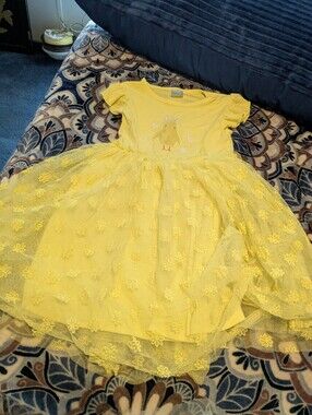 Celebrate It Yellow Tulle Dress for Girls